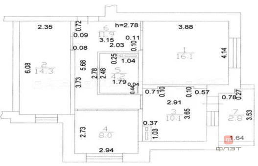 Продажа квартиры, Казань, пр-кт. Альберта Камалеева - Фото 18