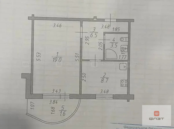 Продажа квартиры, Казань, ул. Челюскина - Фото 10