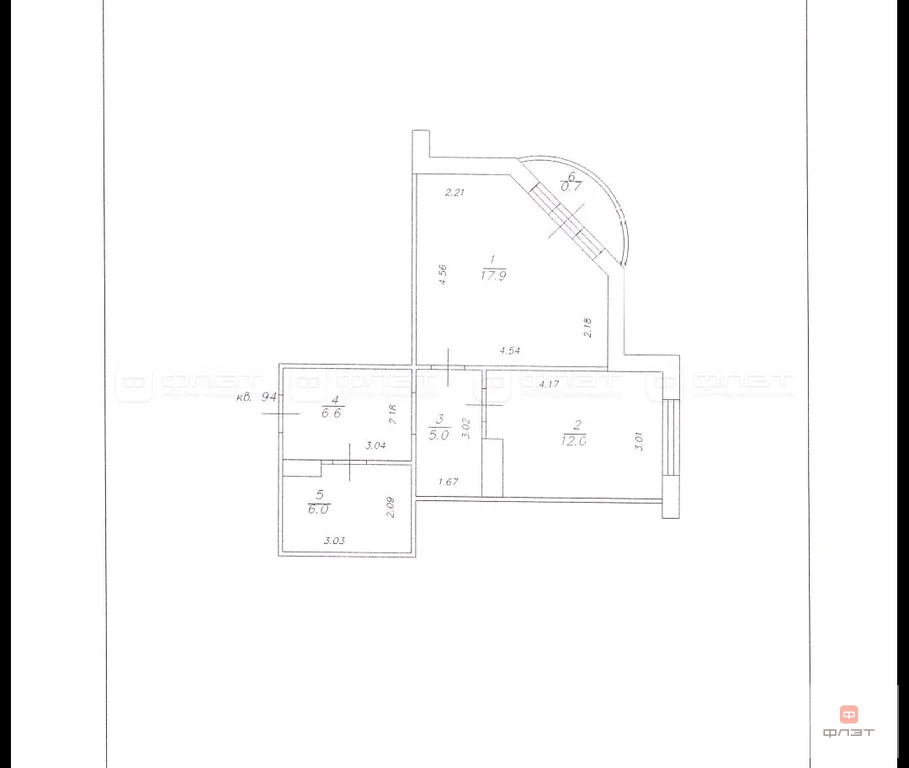 Продажа квартиры, Казань, ул. Академика Глушко - Фото 13
