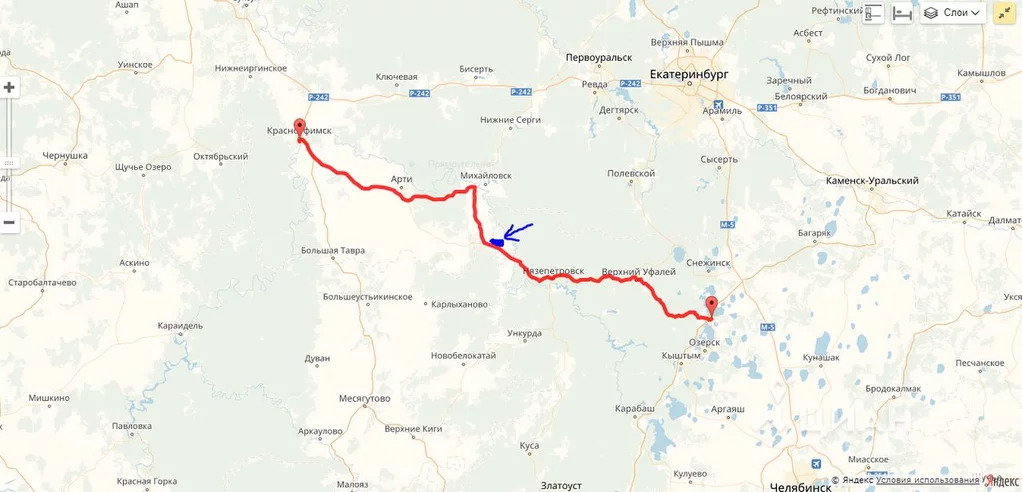 Карта нязепетровского района челябинской области