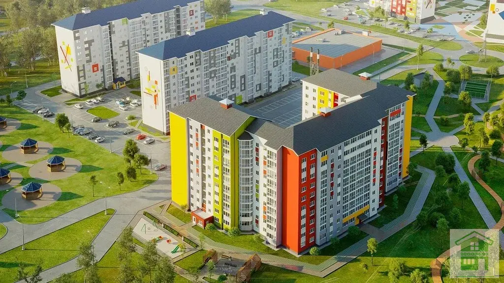 Продам 2 ком кв 64 кв м с. Новая Усмань, бул. Художников д. 2В - Фото 1