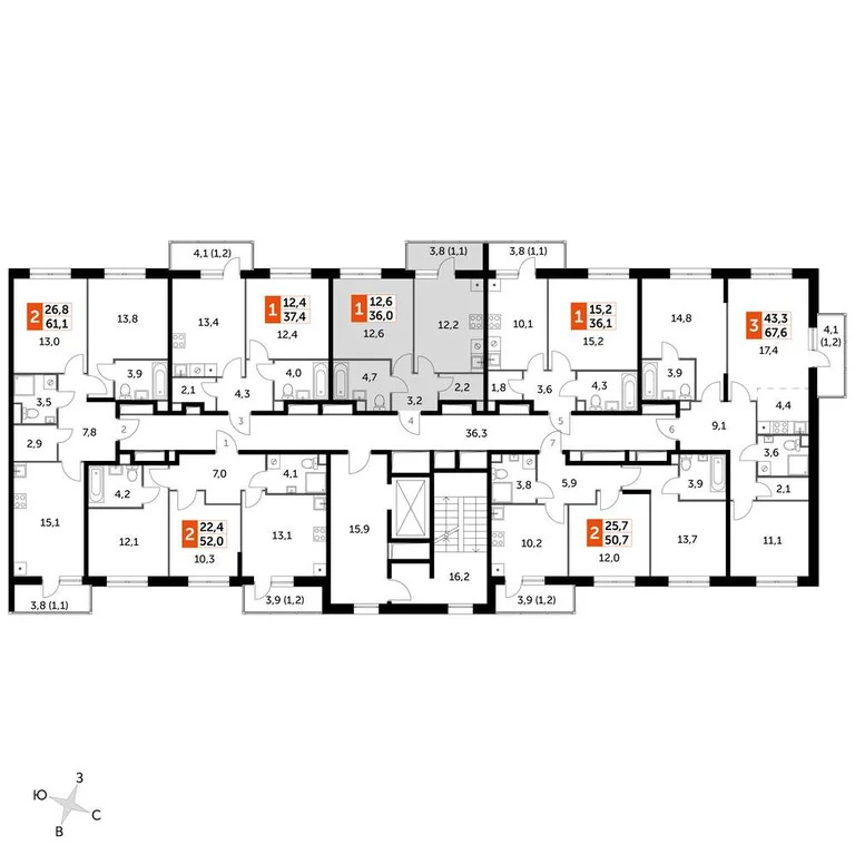 Продам 1-комн. квартиру 36 кв.м. - Фото 1