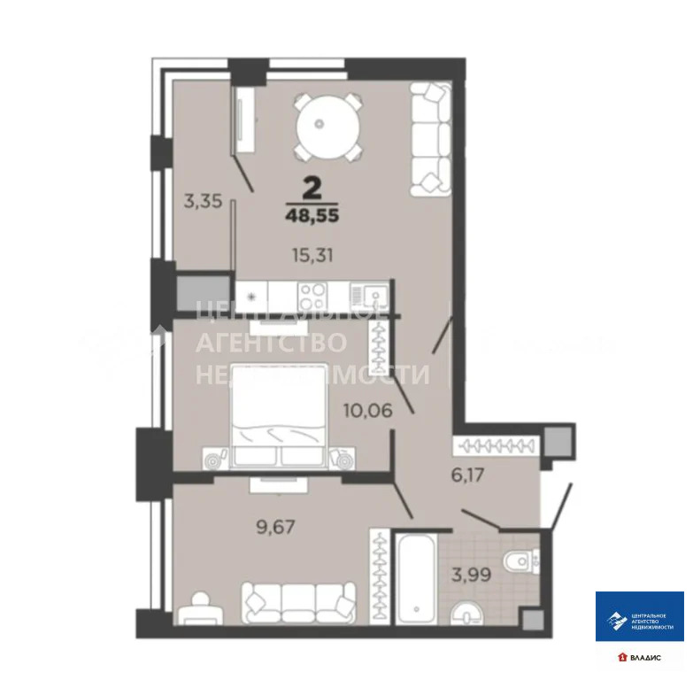 Продажа квартиры, Рязань, микрорайон Олимпийский городок - Фото 8