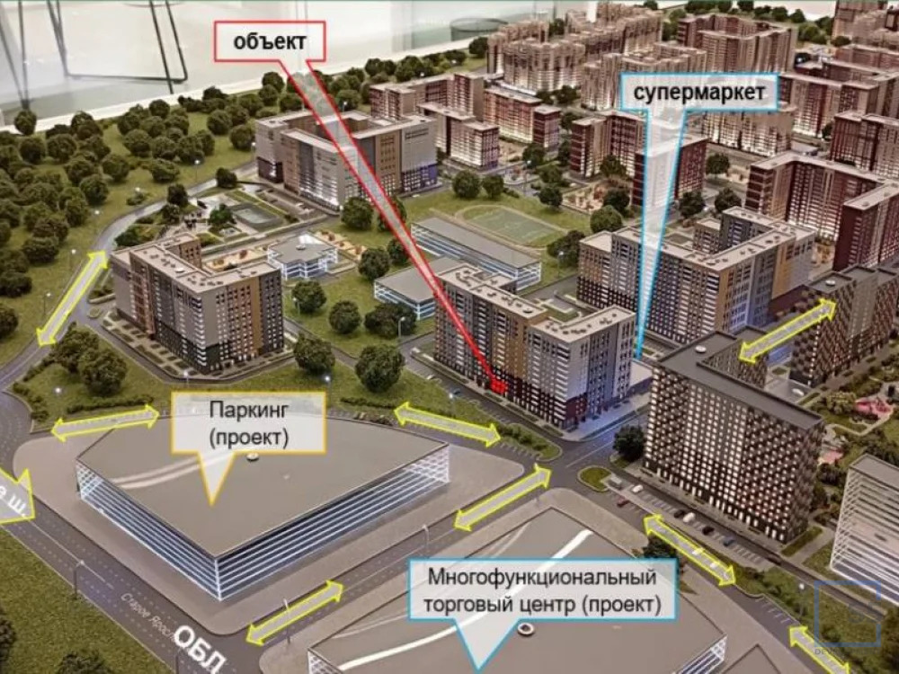 Продажа торгового помещения, м. Медведково, ЖК Новое Пушкино к21 - Фото 1