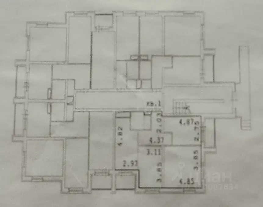 Продаю трехкомнатную квартиру 70.0м ул. Вышгородская, 23, Москва, ТАО ... - Фото 30