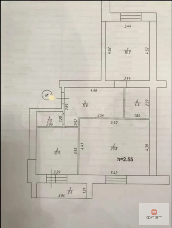 Продажа квартиры, Казань, ул. Галимджана Баруди - Фото 24