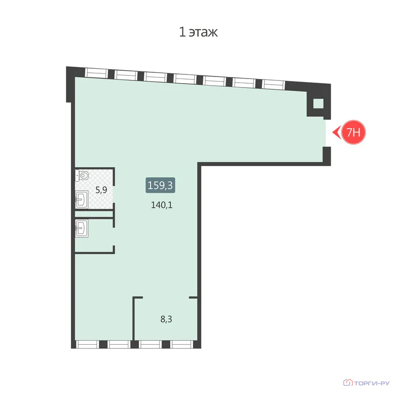 Продажа торгового помещения, улица Маршала Еременко - Фото 7