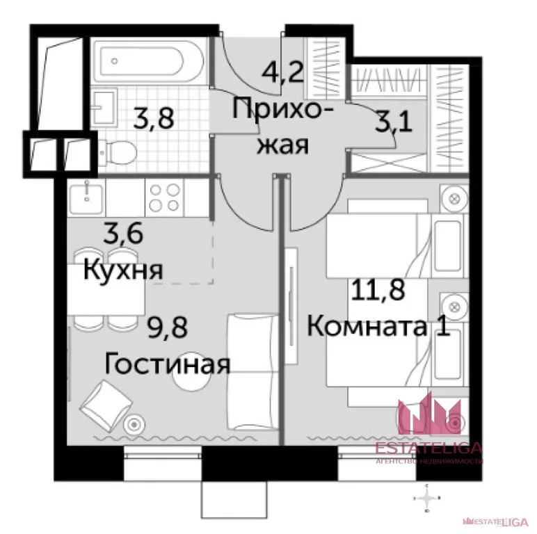 Продажа квартиры, Волоколамское ш. - Фото 6