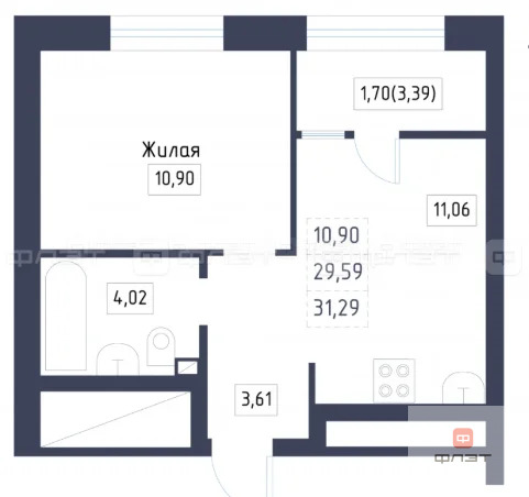 Продажа квартиры, Казань, ул. Михаила Миля - Фото 5