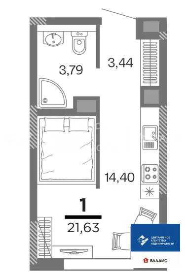 Продажа квартиры, Рязань, территория Метропарк - Фото 2