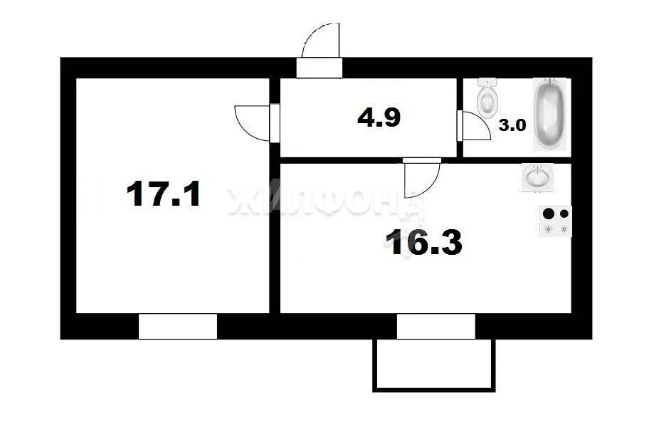 Продажа квартиры, Обь, Большая - Фото 16