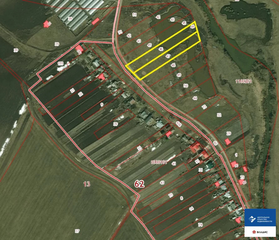 Кадастровая карта волынь рыбновский район