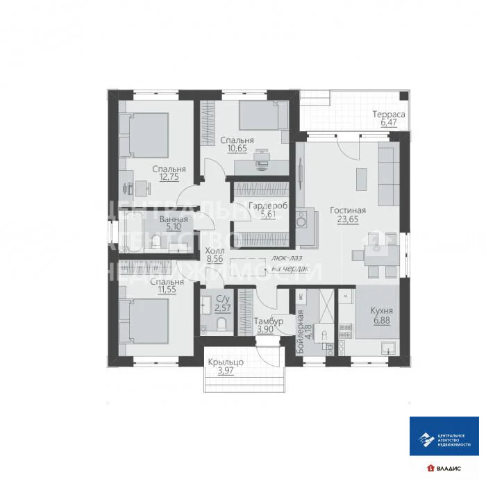 Продажа дома, Красный Восход, Рязанский район, Православная улица - Фото 5