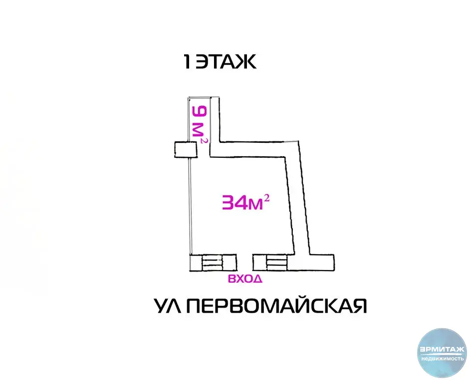 43м2 + 119м2 на трафике - 500 человек в час - Фото 5