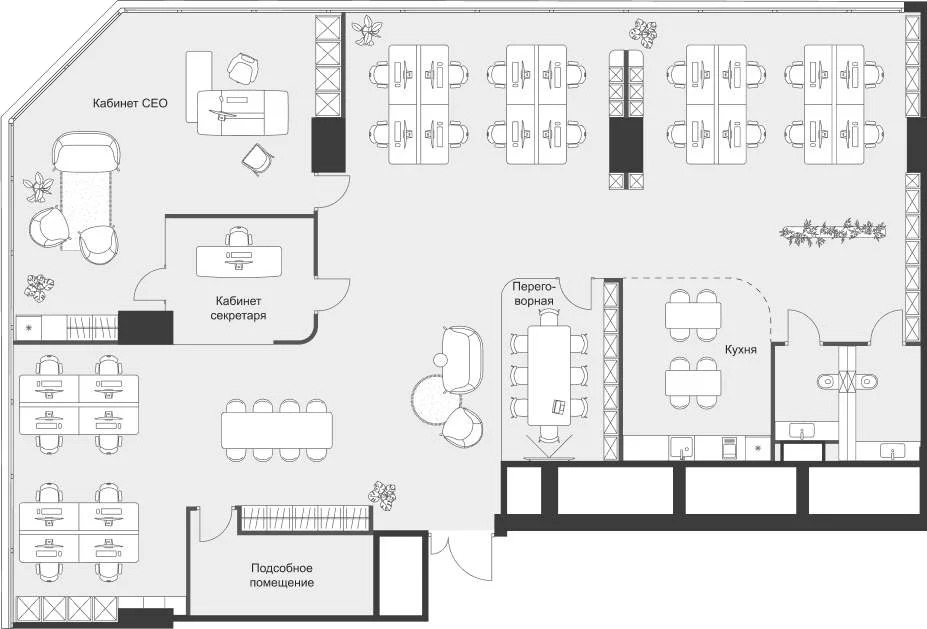 Продажа офиса 253.59 м2 - Фото 18