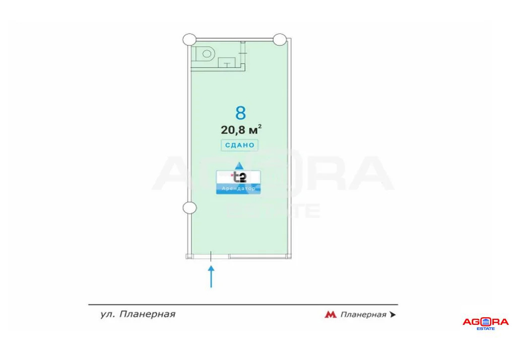 Продажа торгового помещения, м. Планерная, ул. Планерная - Фото 5