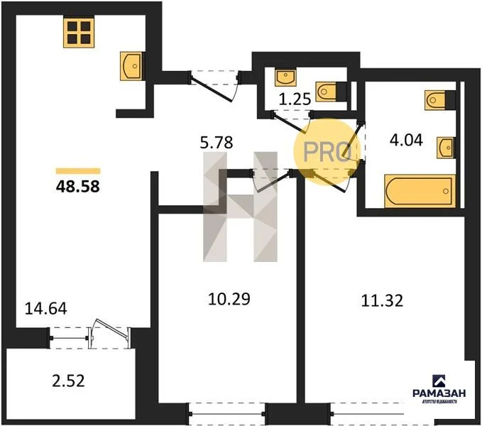 Продажа квартиры в новостройке, Казань, м. Козья слобода, ул. ... - Фото 1