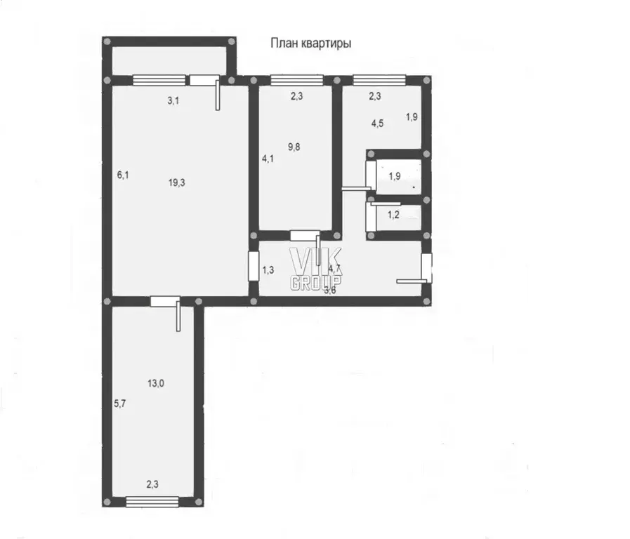 Продается трехкомнатная квартира по ул Большая Дорогомиловская дом 16 - Фото 17