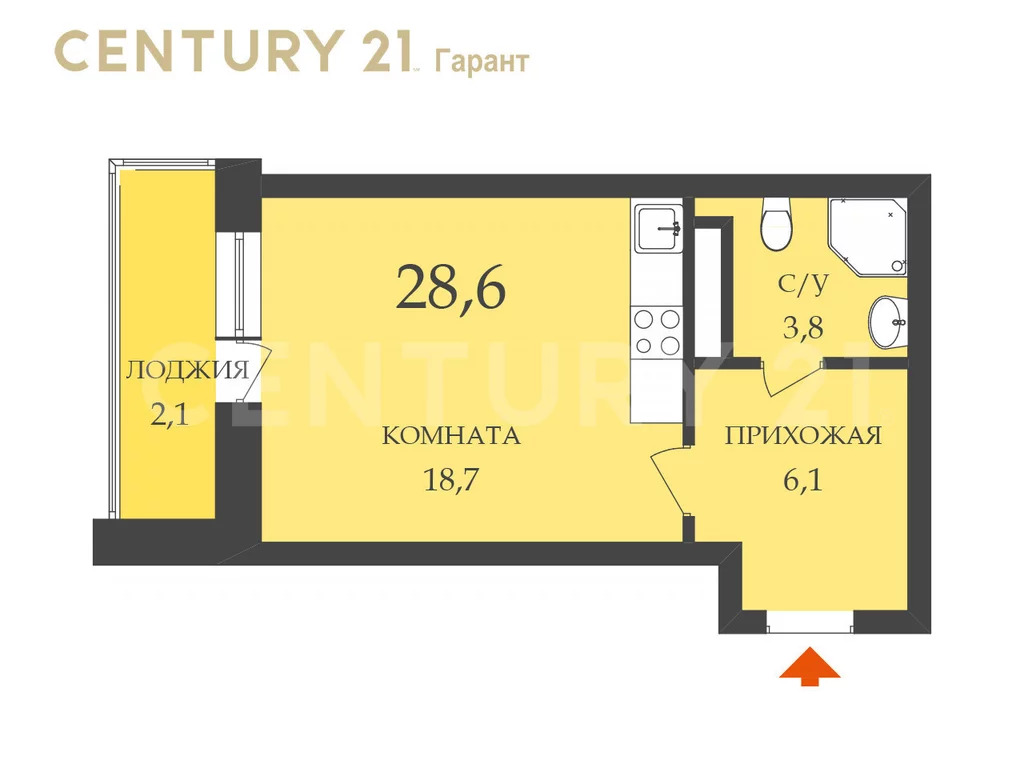 Продажа квартиры, Гатчина, Гатчинский район, ул. Хохлова - Фото 22