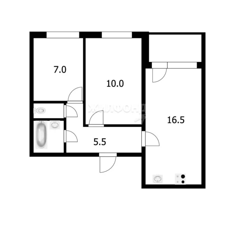 Продажа квартиры, Новосибирск, ул. Олеко Дундича - Фото 25