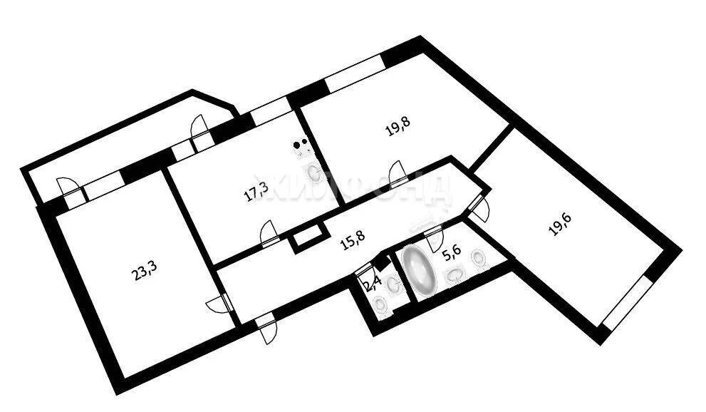 Продажа квартиры, Новосибирск, ул. Орджоникидзе - Фото 12