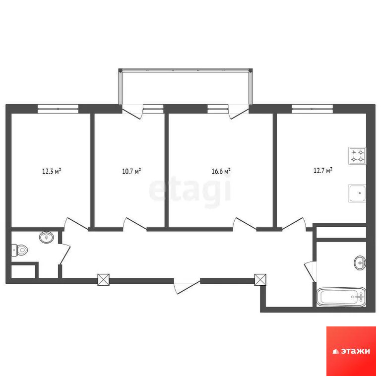 Продажа квартиры, Саки, Набережная улица - Фото 25