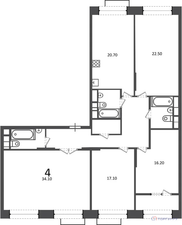 Продажа квартиры, ул. Клинская - Фото 5