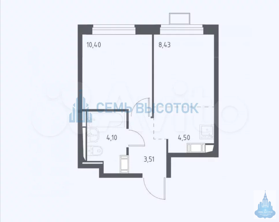 Продажа квартиры, м. Бульвар Дмитрия Донского, Уточкина ул. - Фото 5