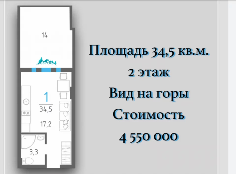 Продажа квартиры, Севастополь, Севастопольская зона ЮБК тер. - Фото 2