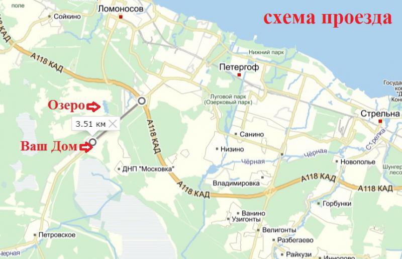 Петергоф карта озерковая