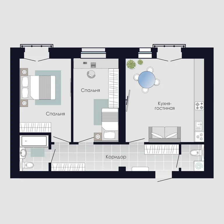 Продажа квартиры в новостройке, Пригородный, Оренбургский район, ул. ... - Фото 13