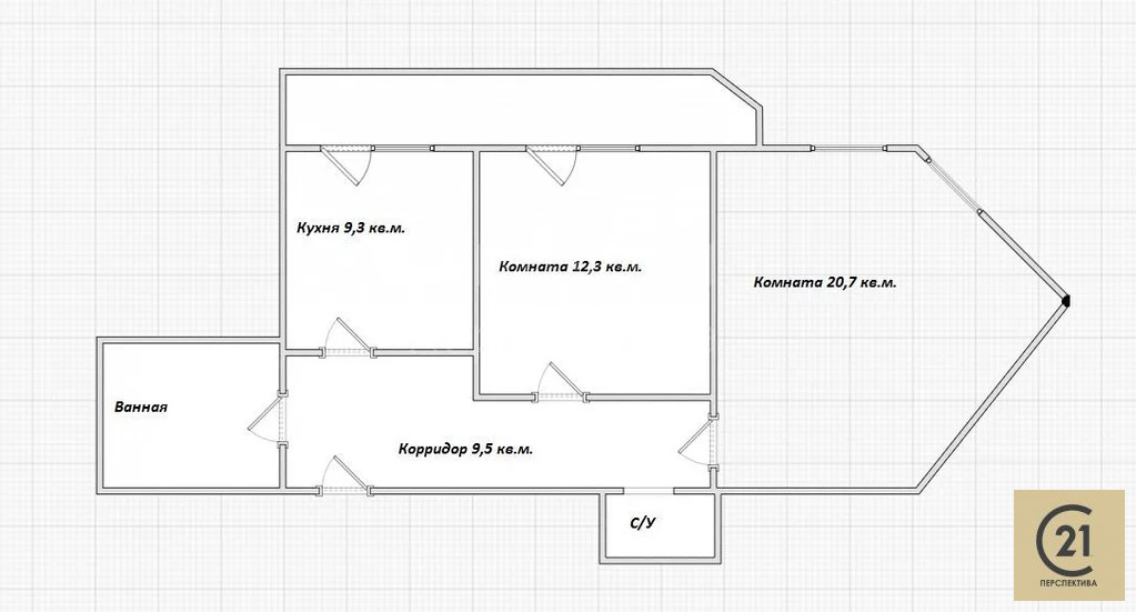 Продажа квартиры, Люберцы, Люберецкий район, Октябрьский пр-кт. - Фото 8