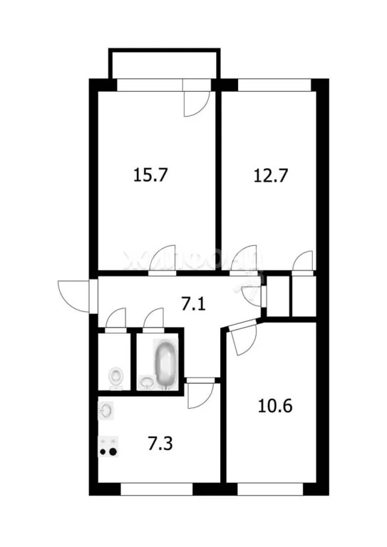 Продажа квартиры, Новосибирск, ул. Киевская - Фото 2