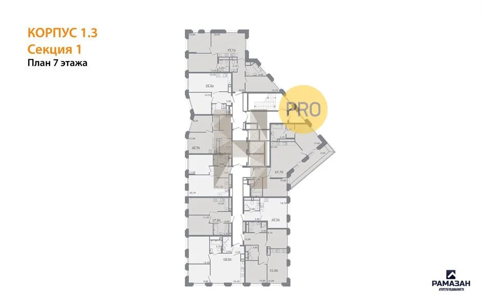 Продажа квартиры в новостройке, Казань, м. Аметьево, ул. Оренбургский ... - Фото 8