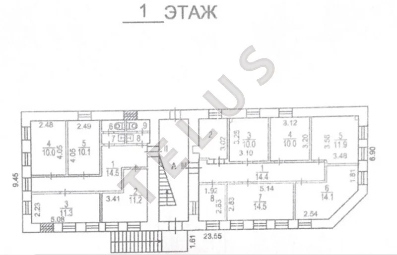 м. Сокольники, Русаковская ул., 650 м2, Здание (ном. объекта: 5530) - Фото 17