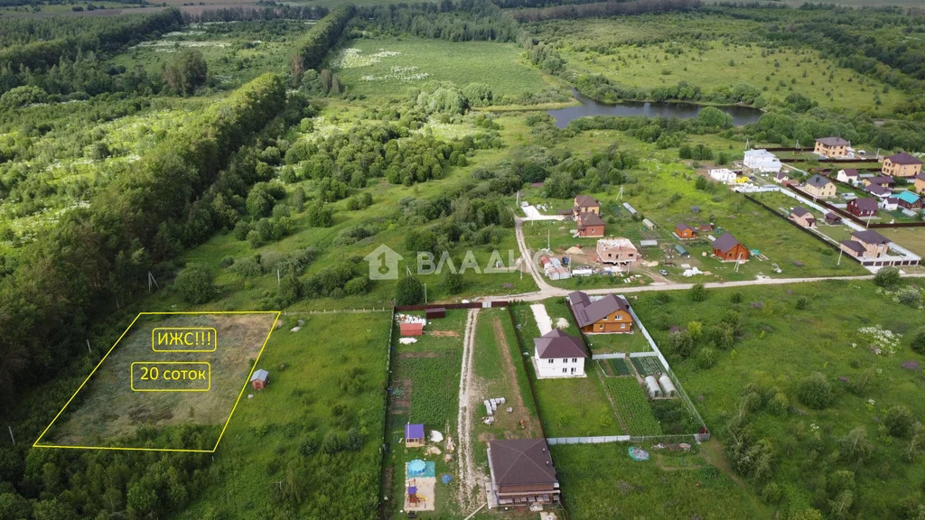 Суздальский район, село Оликово, Центральная улица, земля на продажу - Фото 0