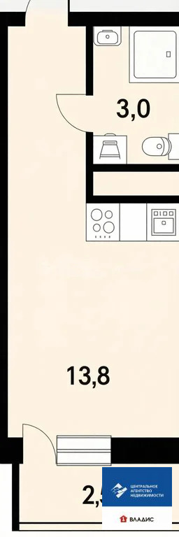 Продажа квартиры, Дядьково, Рязанский район, 2-й Бульварный проезд - Фото 16