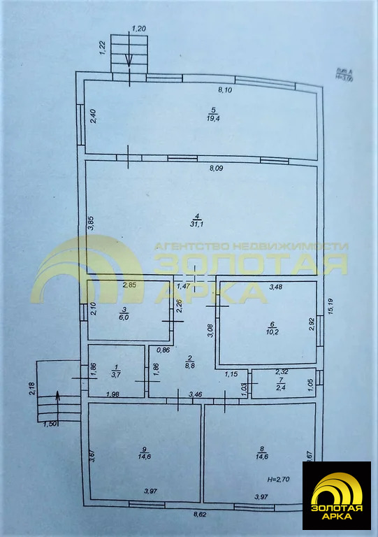 Продажа дома, Темрюк, Темрюкский район, улица имени А.В. Василенко - Фото 16