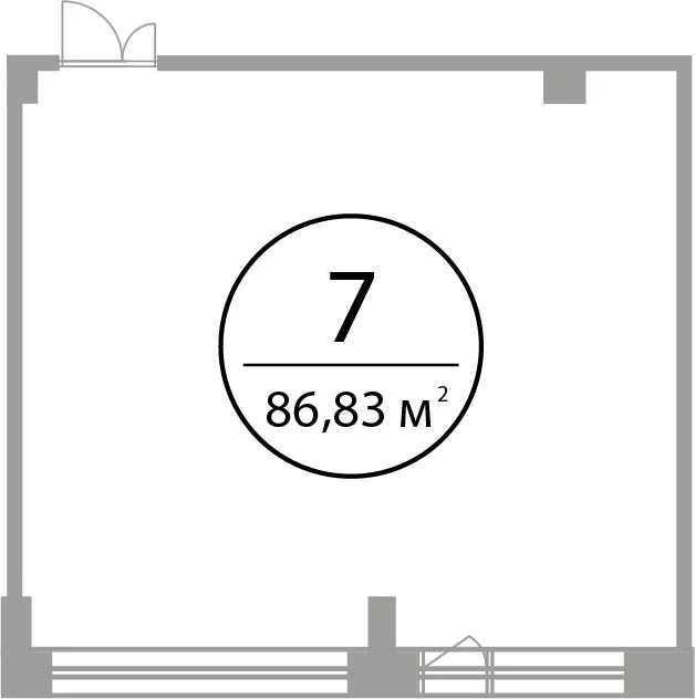 Продажа офиса 86.83 м2 - Фото 1