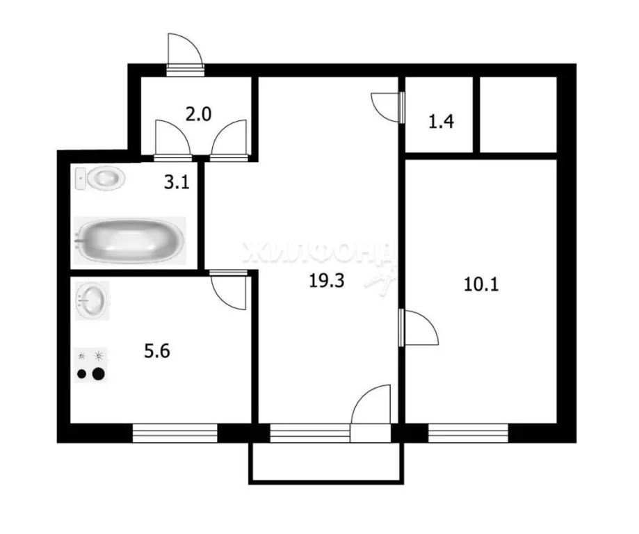 Продажа квартиры, Новосибирск, ул. Богдана Хмельницкого - Фото 14