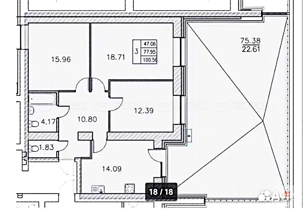 Продажа квартиры, Казань, ул. Николая Ершова - Фото 14