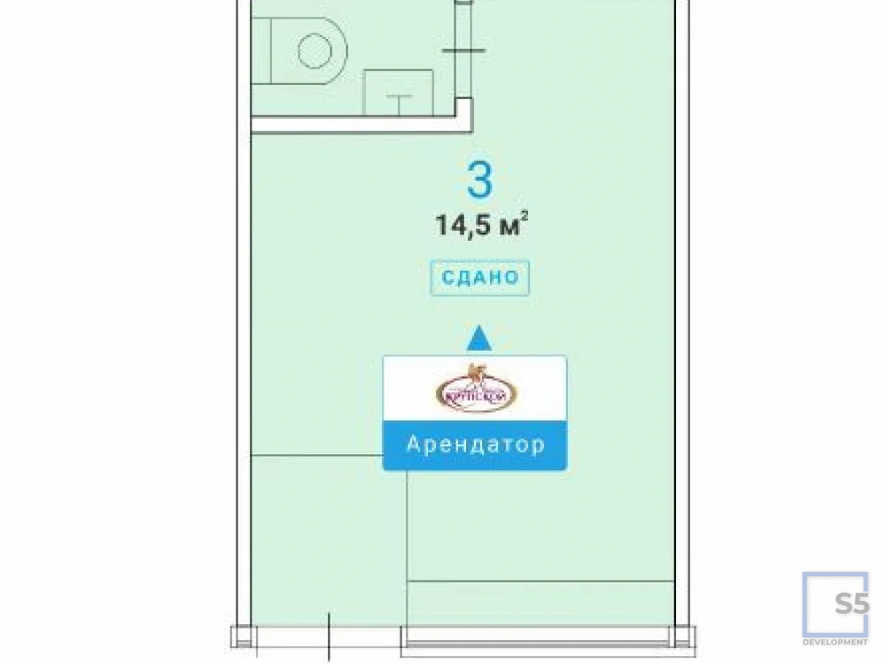 Продажа торгового помещения, м. Сокольники, русаковская 25с1 - Фото 1