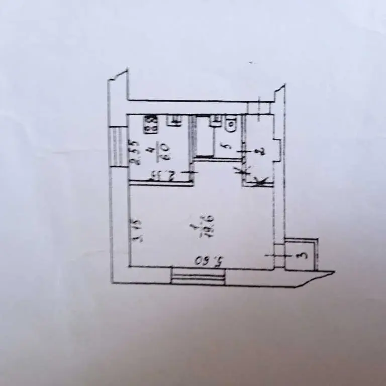 Однокомнатная в центре Мурманска - Фото 12