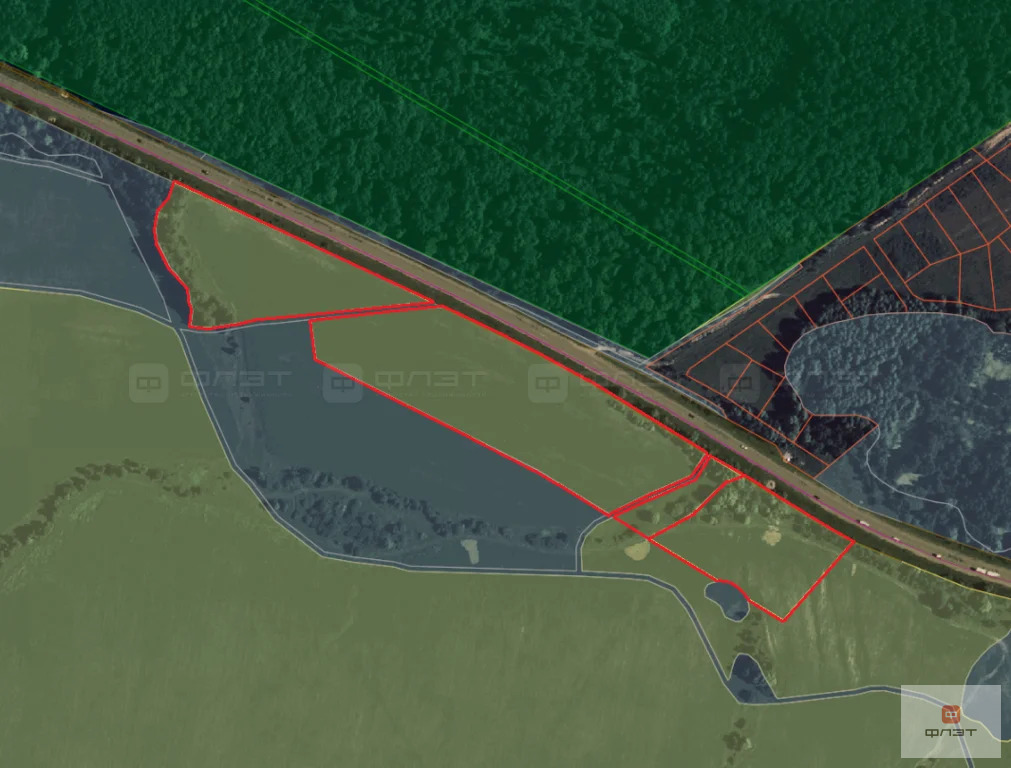 Продажа участка, Айша, Зеленодольский район, дом 118 - Фото 1