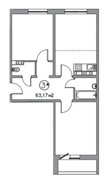 Продажа квартиры, Оренбург, Победы пр-кт. - Фото 12