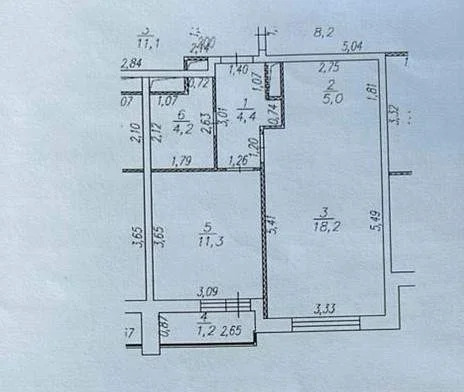 Продам 2-комн. квартиру 44.3 кв.м. - Фото 0