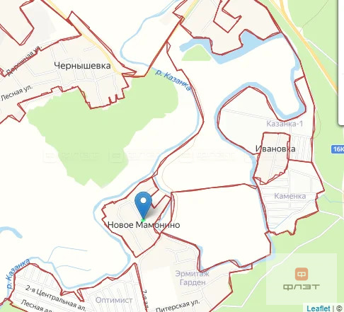 Продажа участка, Новое Мамонино, Высокогорский район, ул. Луговая - Фото 1