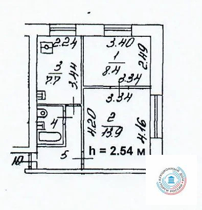 Продается квартира, 37.2 м - Фото 5