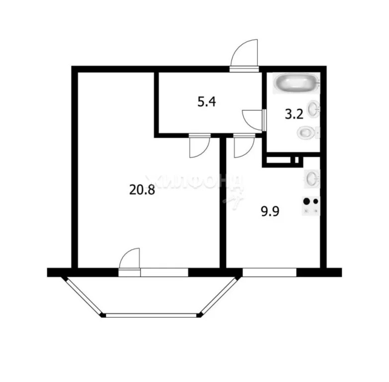 Продажа квартиры, Новосибирск, ул. Волховская - Фото 10