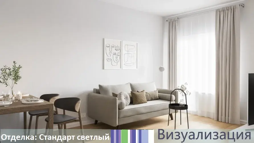 Студия, новостройка, Коммунарка, ЖК Бунинские Кварталы, к1.2 - Фото 6
